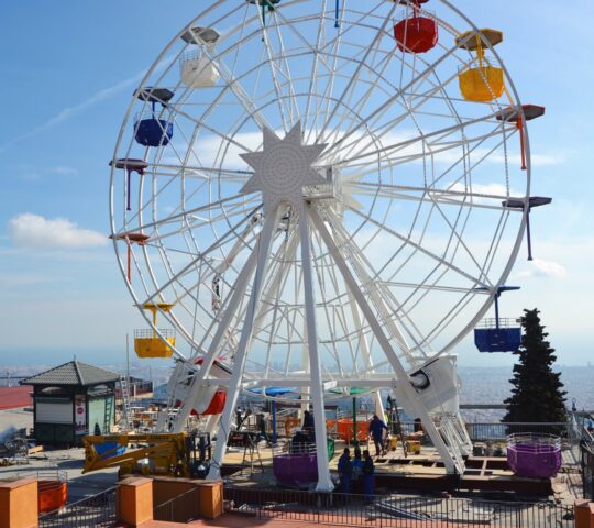 Tibidabo Amusement Park Barcelona Tibidabo Amusement Park Barcelona