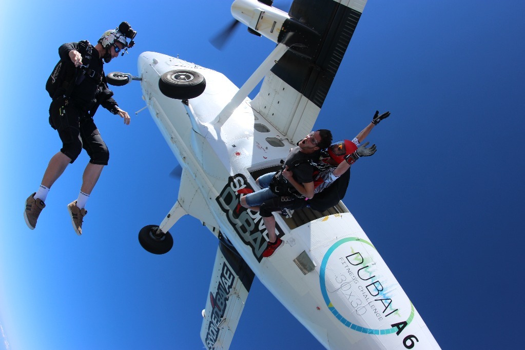 Skydive in Dubai