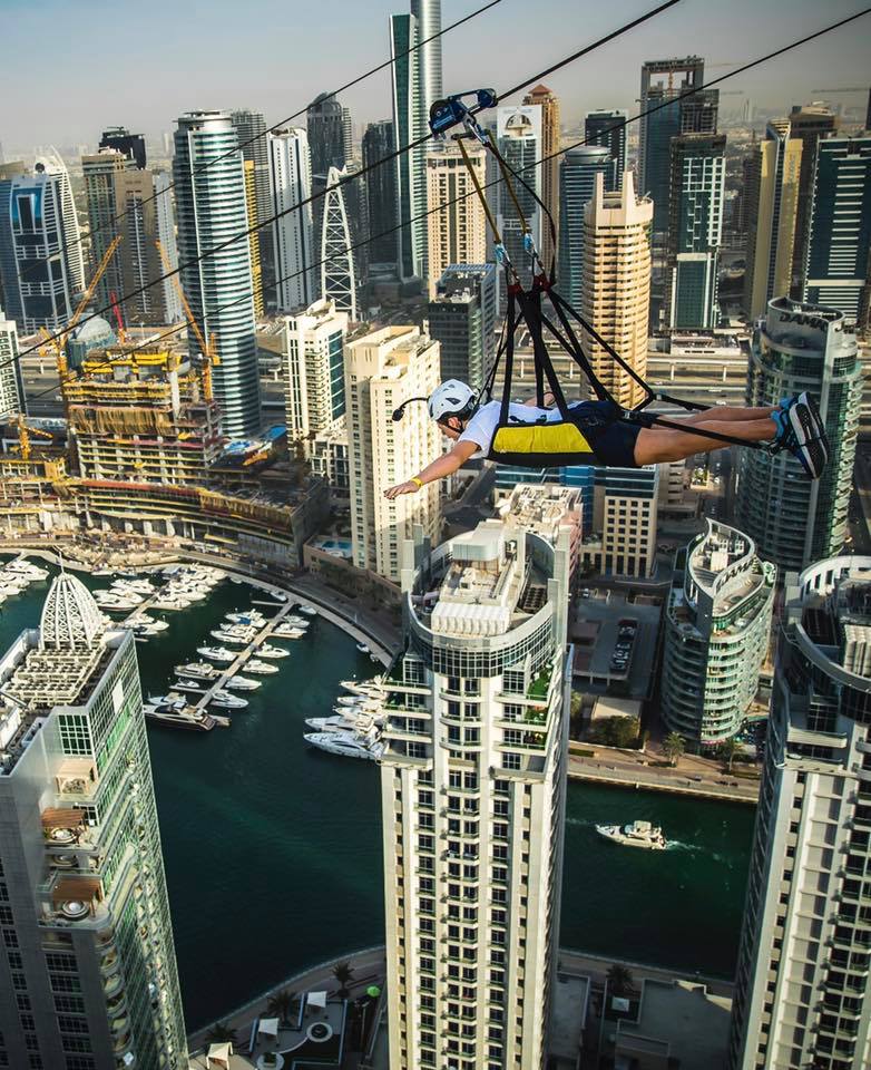 Zip Lining in Dubai